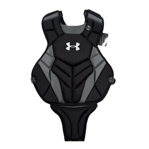 Adult Black UNDER ARMOUR UA CONVERGE II PRO 4 SERIES CHEST PROTECTOR